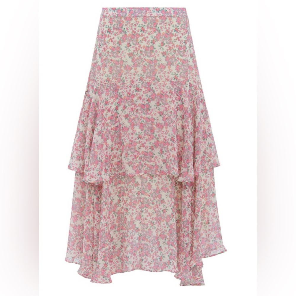 Loveshack fancy floral skirt